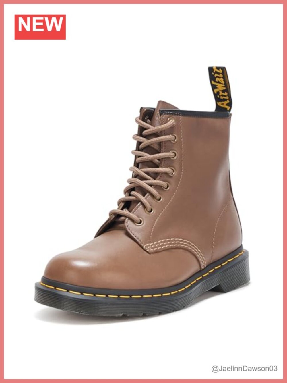 Dr. Martens 1460 Artimus Leather 8-Eye Combat Boots - Women's Ankle Boots
